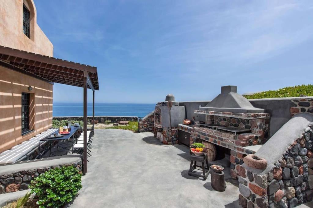 Ramni House: Private Villa With Pool By The Sea Oia  Exterior foto
