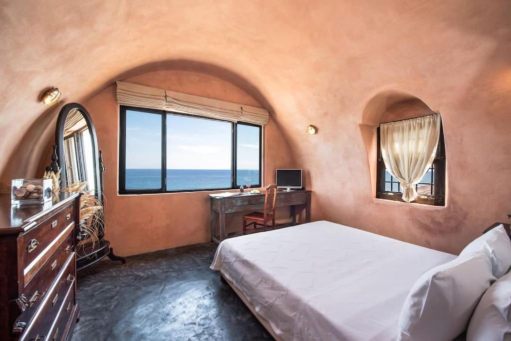 Ramni House: Private Villa With Pool By The Sea Oia  Exterior foto